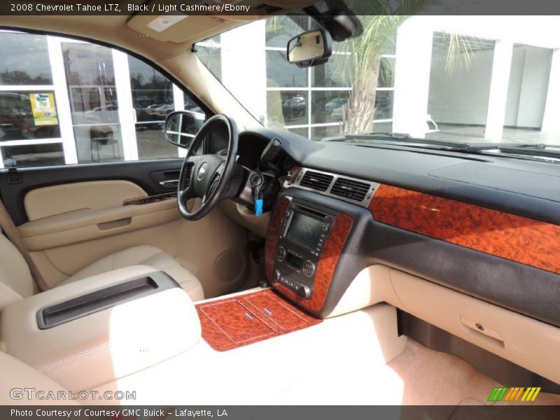 Black / Light Cashmere/Ebony 2008 Chevrolet Tahoe LTZ
