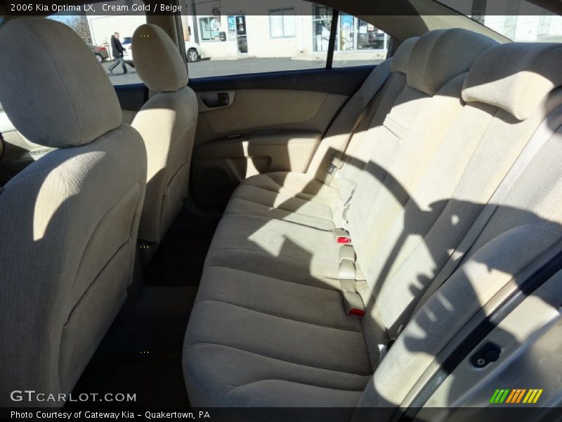 Cream Gold / Beige 2006 Kia Optima LX
