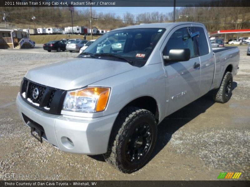 Front 3/4 View of 2011 Titan S King Cab 4x4