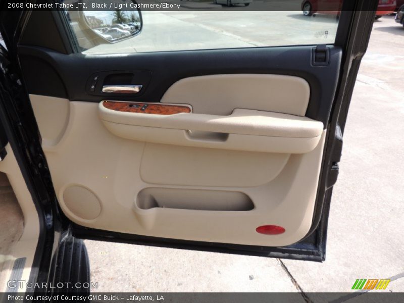 Black / Light Cashmere/Ebony 2008 Chevrolet Tahoe LTZ