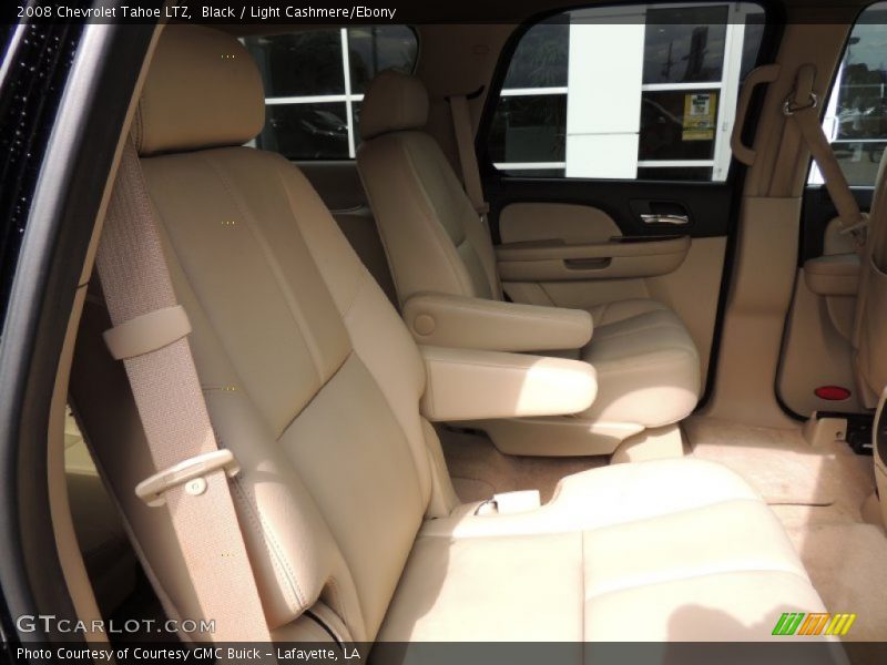 Black / Light Cashmere/Ebony 2008 Chevrolet Tahoe LTZ