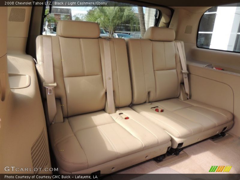 Black / Light Cashmere/Ebony 2008 Chevrolet Tahoe LTZ