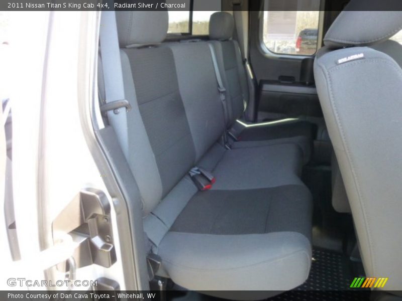 Radiant Silver / Charcoal 2011 Nissan Titan S King Cab 4x4
