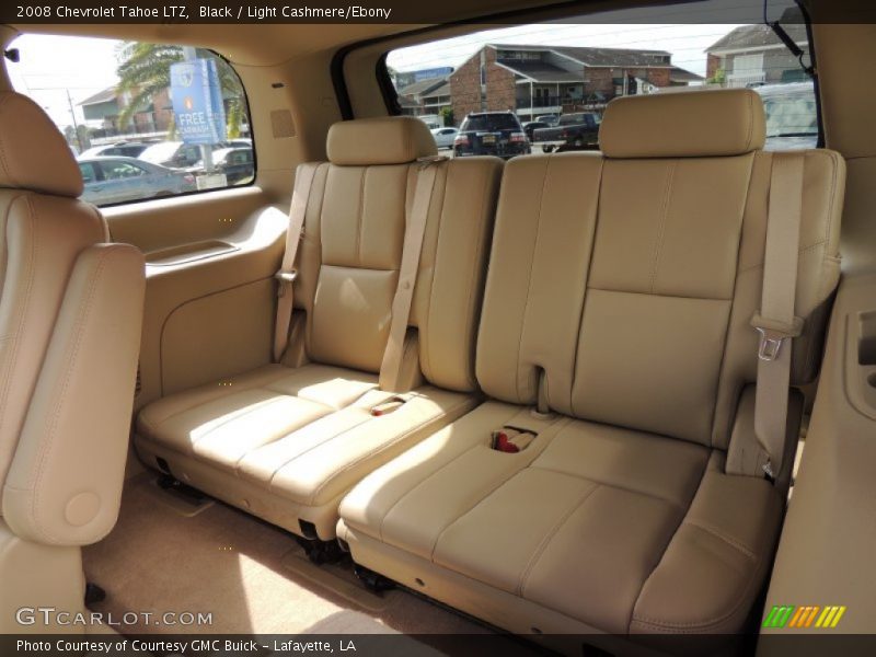 Black / Light Cashmere/Ebony 2008 Chevrolet Tahoe LTZ