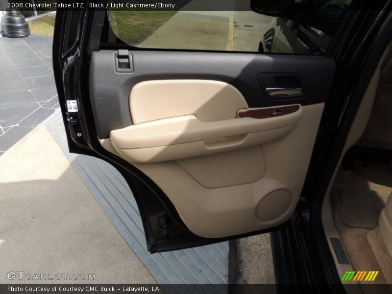Black / Light Cashmere/Ebony 2008 Chevrolet Tahoe LTZ