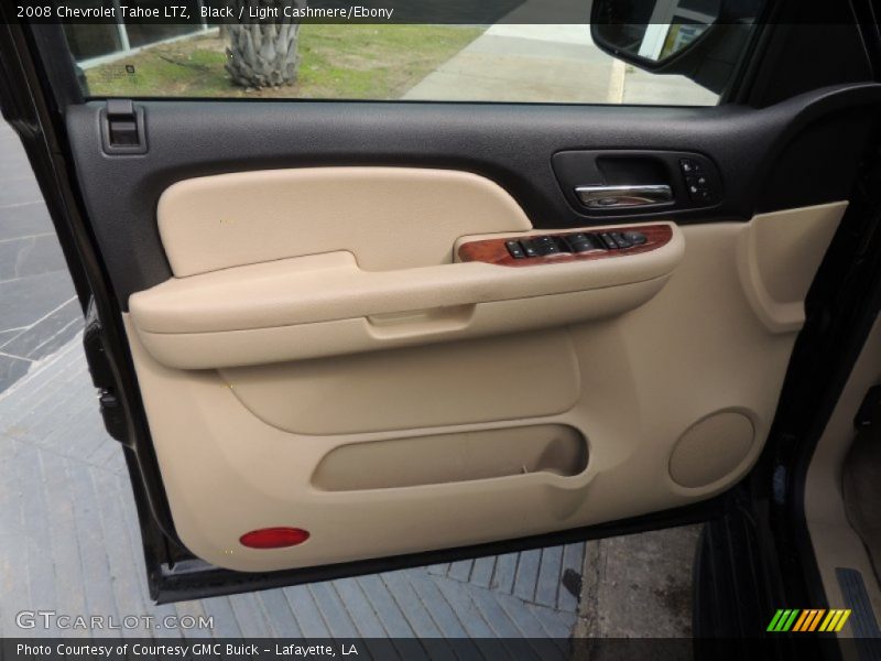 Black / Light Cashmere/Ebony 2008 Chevrolet Tahoe LTZ