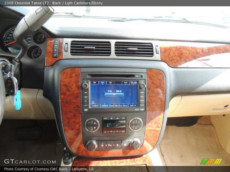 Black / Light Cashmere/Ebony 2008 Chevrolet Tahoe LTZ