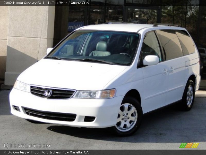 Taffeta White / Quartz Gray 2002 Honda Odyssey EX-L