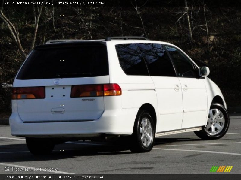 Taffeta White / Quartz Gray 2002 Honda Odyssey EX-L