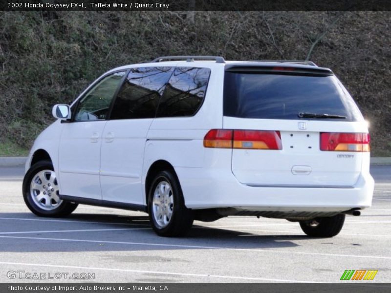 Taffeta White / Quartz Gray 2002 Honda Odyssey EX-L