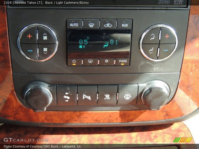 Black / Light Cashmere/Ebony 2008 Chevrolet Tahoe LTZ