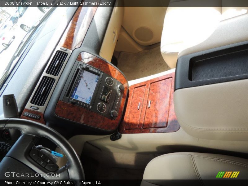 Black / Light Cashmere/Ebony 2008 Chevrolet Tahoe LTZ