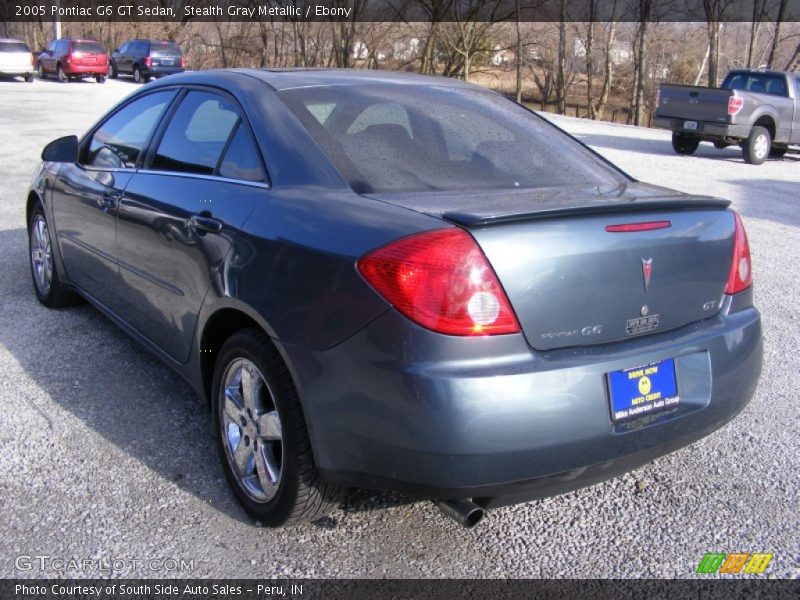Stealth Gray Metallic / Ebony 2005 Pontiac G6 GT Sedan
