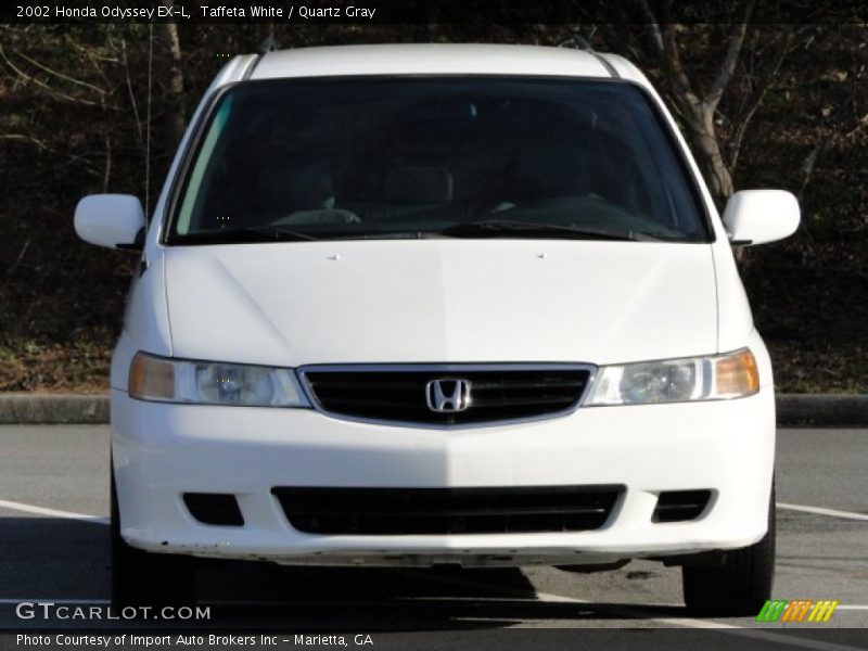 Taffeta White / Quartz Gray 2002 Honda Odyssey EX-L