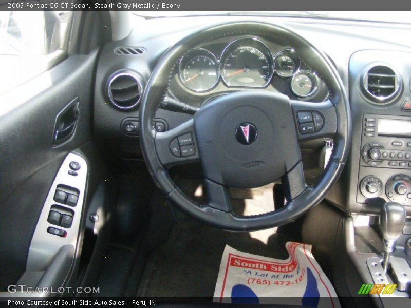 Stealth Gray Metallic / Ebony 2005 Pontiac G6 GT Sedan