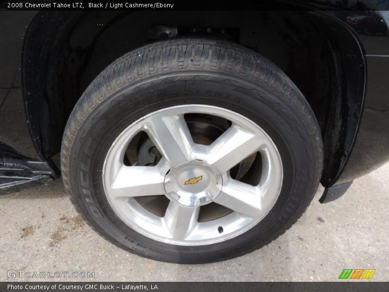 Black / Light Cashmere/Ebony 2008 Chevrolet Tahoe LTZ