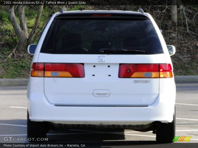 Taffeta White / Quartz Gray 2002 Honda Odyssey EX-L