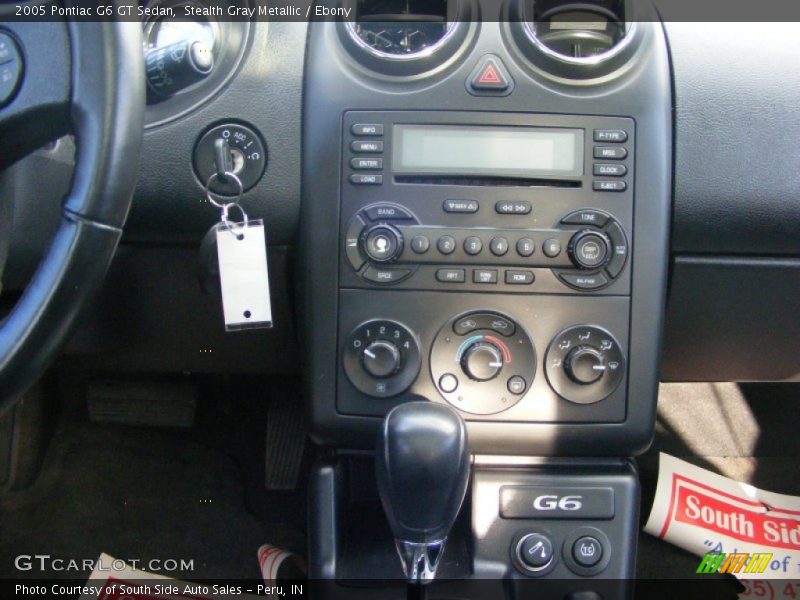 Stealth Gray Metallic / Ebony 2005 Pontiac G6 GT Sedan