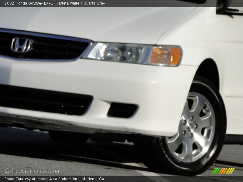 Taffeta White / Quartz Gray 2002 Honda Odyssey EX-L