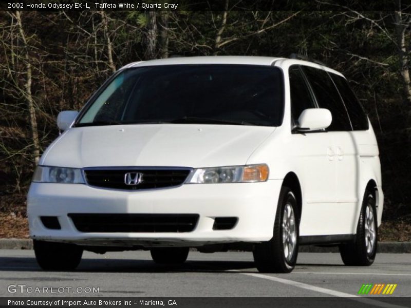 Taffeta White / Quartz Gray 2002 Honda Odyssey EX-L