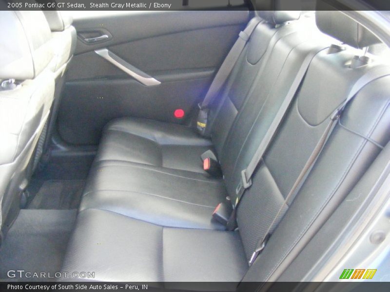 Rear Seat of 2005 G6 GT Sedan