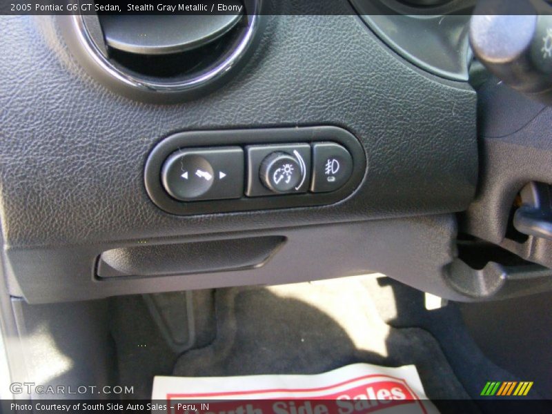 Stealth Gray Metallic / Ebony 2005 Pontiac G6 GT Sedan