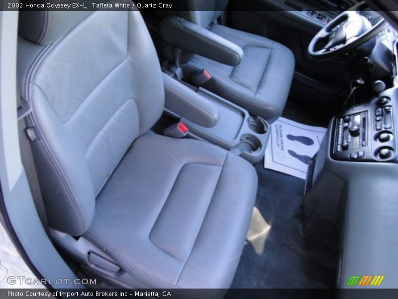Taffeta White / Quartz Gray 2002 Honda Odyssey EX-L