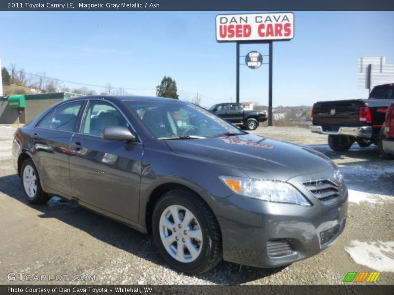 Magnetic Gray Metallic / Ash 2011 Toyota Camry LE
