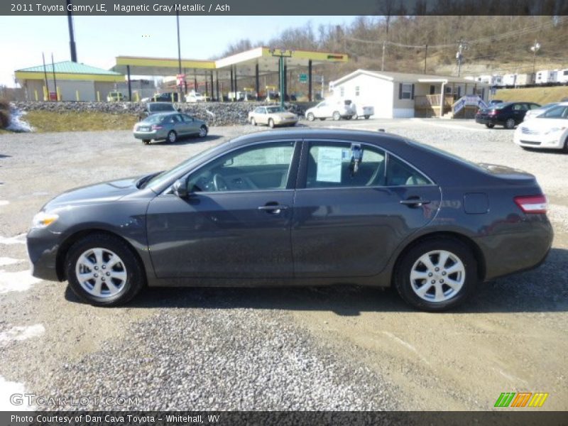 Magnetic Gray Metallic / Ash 2011 Toyota Camry LE