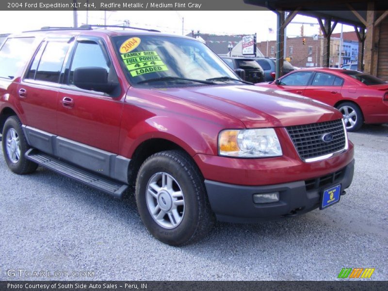 Redfire Metallic / Medium Flint Gray 2004 Ford Expedition XLT 4x4