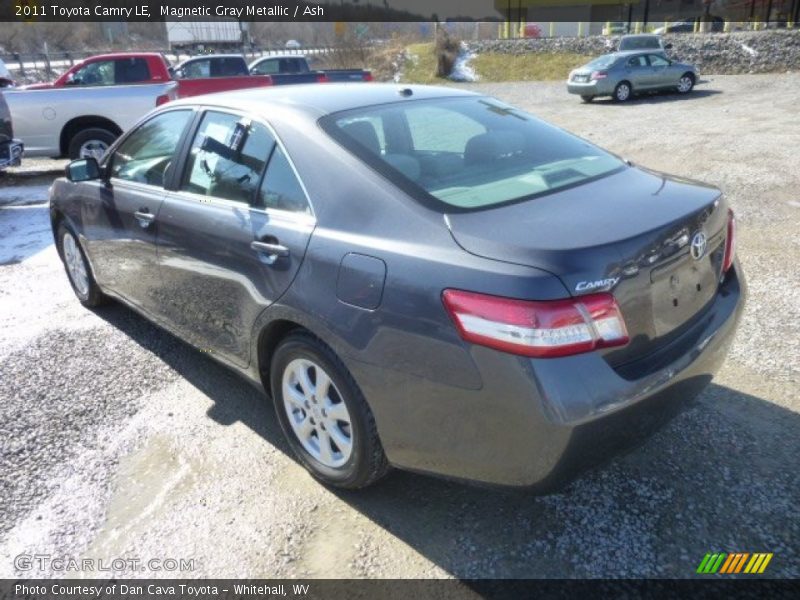 Magnetic Gray Metallic / Ash 2011 Toyota Camry LE