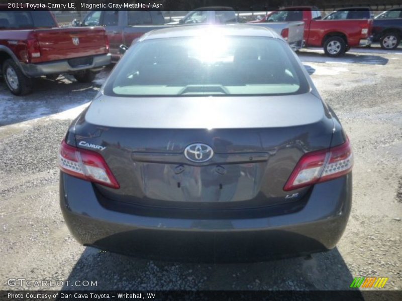 Magnetic Gray Metallic / Ash 2011 Toyota Camry LE