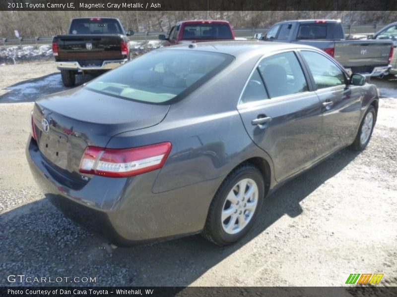 Magnetic Gray Metallic / Ash 2011 Toyota Camry LE
