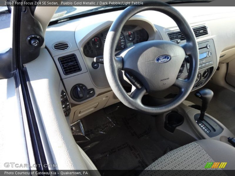 Pueblo Gold Metallic / Dark Pebble/Light Pebble 2007 Ford Focus ZX4 SE Sedan