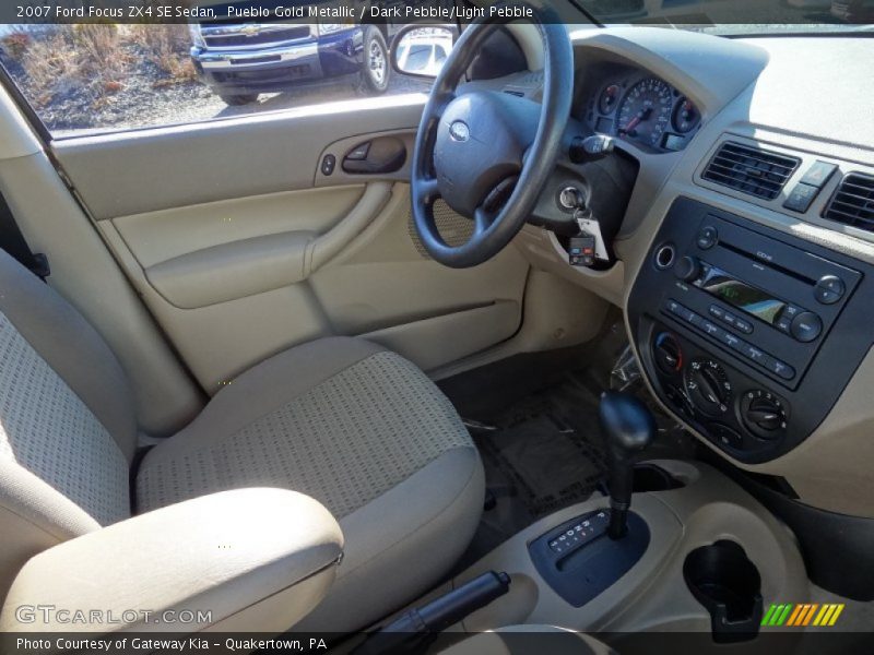 Pueblo Gold Metallic / Dark Pebble/Light Pebble 2007 Ford Focus ZX4 SE Sedan