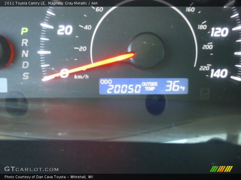 Magnetic Gray Metallic / Ash 2011 Toyota Camry LE