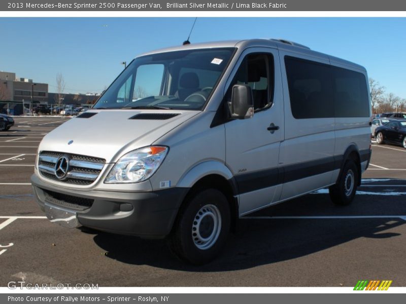 Brilliant Silver Metallic / Lima Black Fabric 2013 Mercedes-Benz Sprinter 2500 Passenger Van