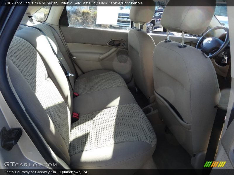 Pueblo Gold Metallic / Dark Pebble/Light Pebble 2007 Ford Focus ZX4 SE Sedan