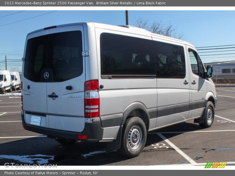 Brilliant Silver Metallic / Lima Black Fabric 2013 Mercedes-Benz Sprinter 2500 Passenger Van