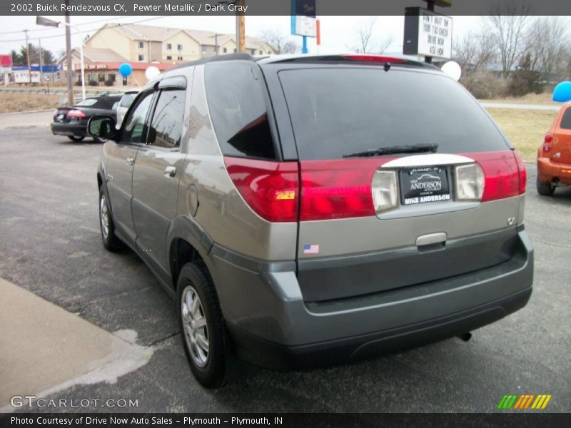 Pewter Metallic / Dark Gray 2002 Buick Rendezvous CX