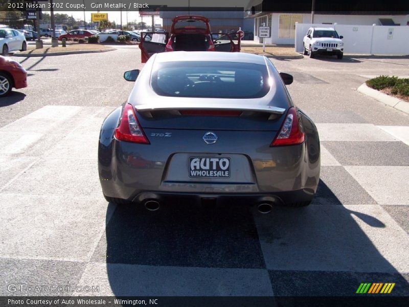 Gun Metallic / Black 2012 Nissan 370Z Coupe