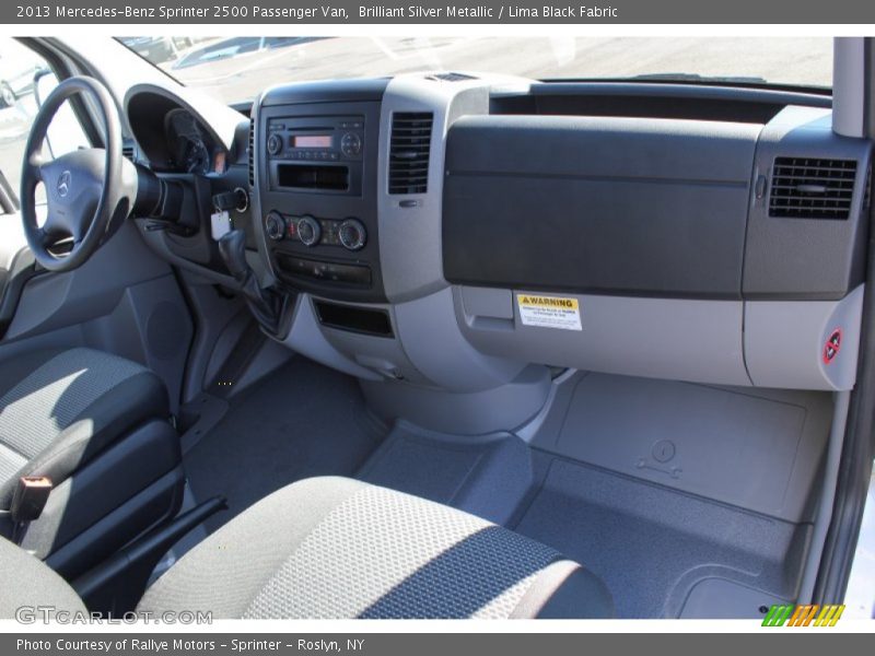 Dashboard of 2013 Sprinter 2500 Passenger Van
