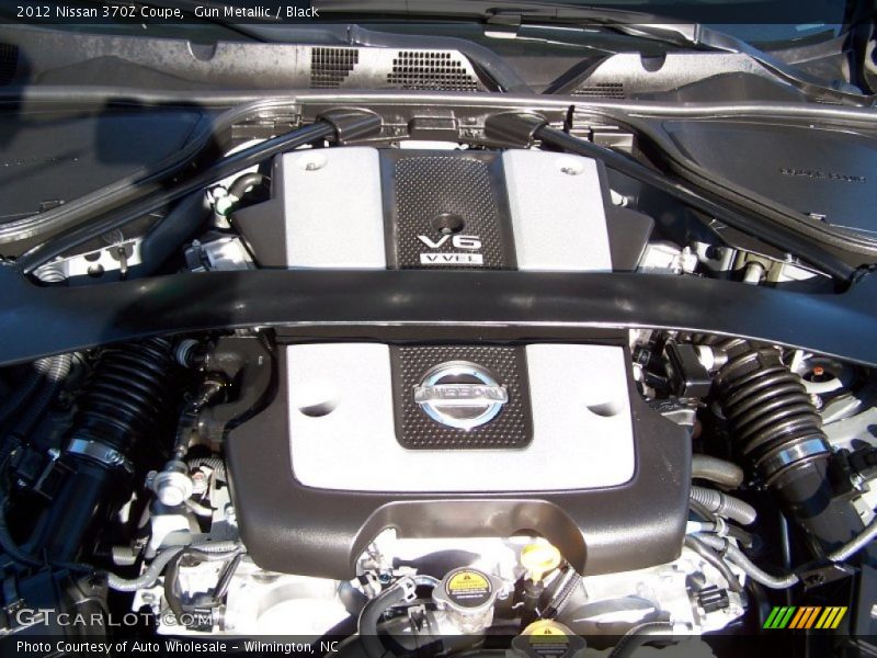Gun Metallic / Black 2012 Nissan 370Z Coupe
