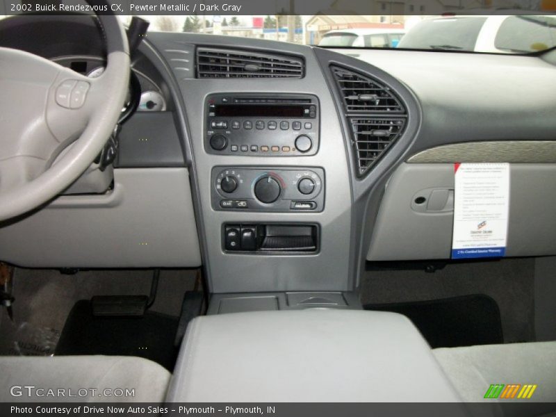 Pewter Metallic / Dark Gray 2002 Buick Rendezvous CX
