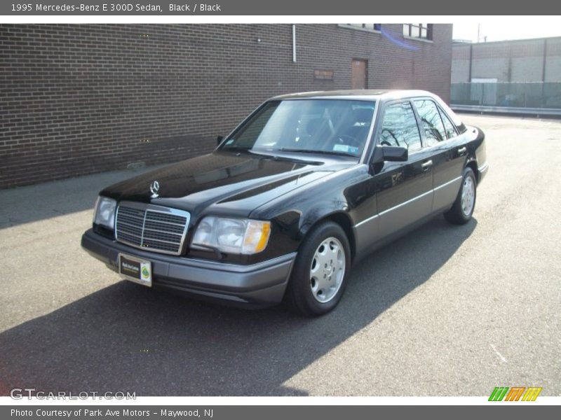 Black / Black 1995 Mercedes-Benz E 300D Sedan