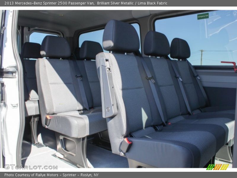 Rear Seat of 2013 Sprinter 2500 Passenger Van