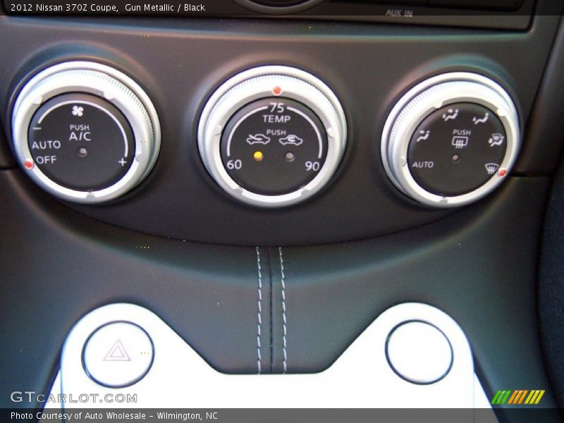 Gun Metallic / Black 2012 Nissan 370Z Coupe