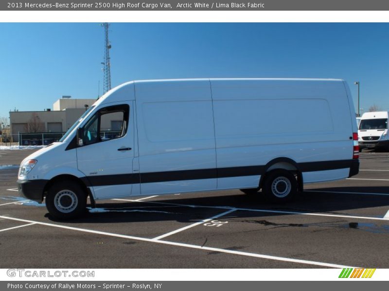 Arctic White / Lima Black Fabric 2013 Mercedes-Benz Sprinter 2500 High Roof Cargo Van