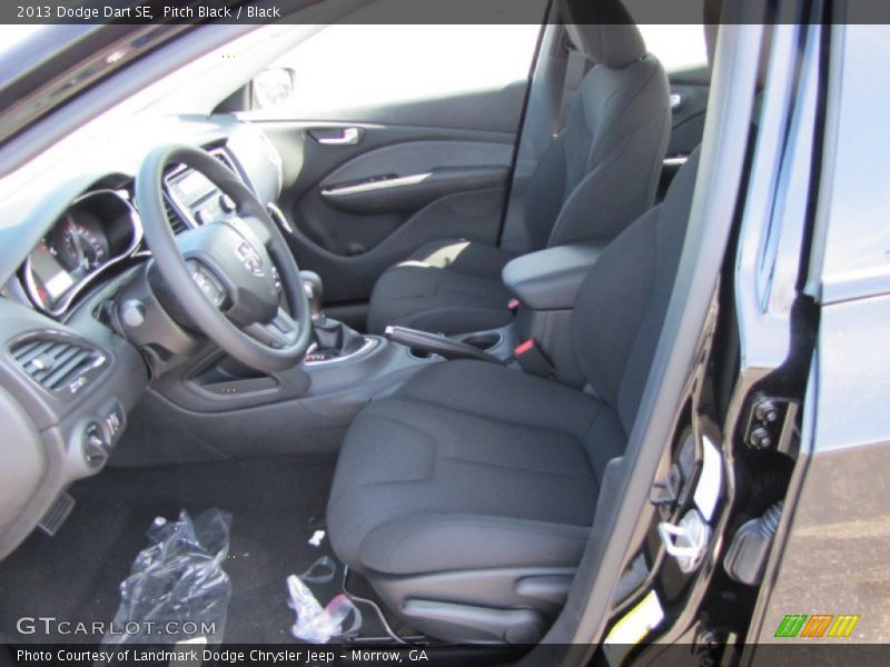 Pitch Black / Black 2013 Dodge Dart SE