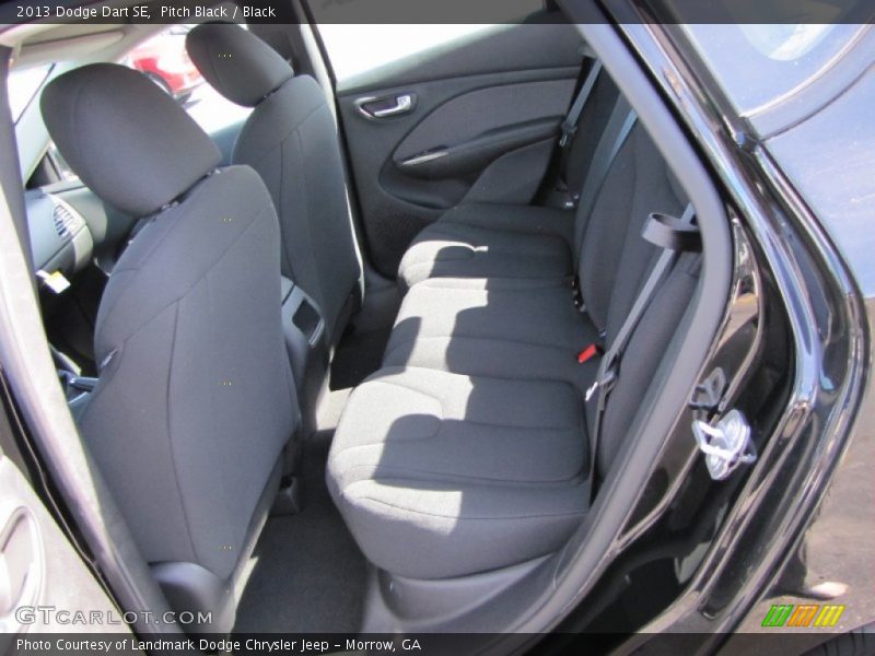 Pitch Black / Black 2013 Dodge Dart SE